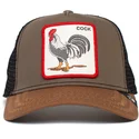 kasketter-buet-brun-snapback-the-farm-af-goorin-bros