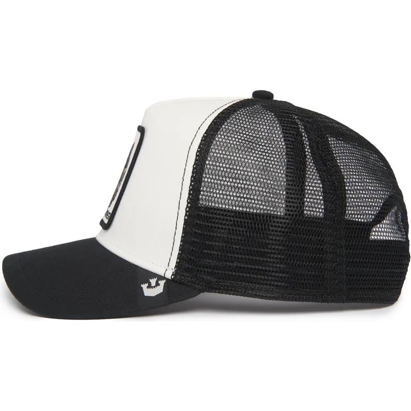 hvid-og-sort-trucker-kasket-panter-the-panther-the-farm-fra-goorin-bros