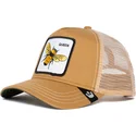 kasketter-buet-brun-snapback-the-farm-af-goorin-bros