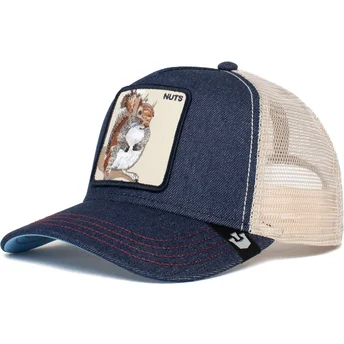 kasketter-buet-marinebla-snapback-the-farm-af-goorin-bros