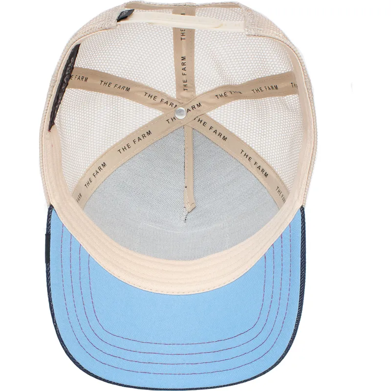 kasketter-buet-marinebla-snapback-the-farm-af-goorin-bros kasketter-buet-marinebla-snapback-the-farm-af-goorin-bros