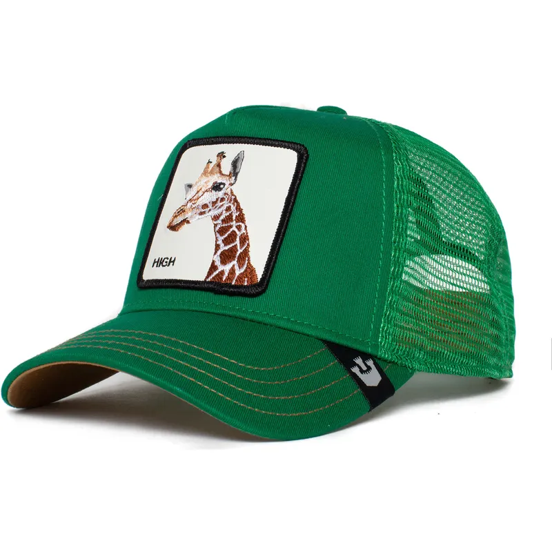 gron-trucker-kasket-giraf-the-giraffe-the-farm-fra-goorin-bros