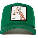 gron-trucker-kasket-giraf-the-giraffe-the-farm-fra-goorin-bros