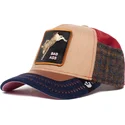 gorra-trucker-brun-og-marinebla-aesel-detention-seeker-ass-play-the-farm-fra-goorin-bros