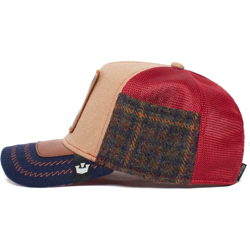 trucker-kasket-brun-og-marinebla-aesel-detention-seeker-ass-play-the-farm-fra-goorin-bros