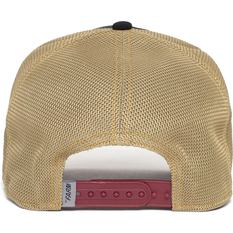 kasketter-buet-sort-snapback-the-farm-af-goorin-bros