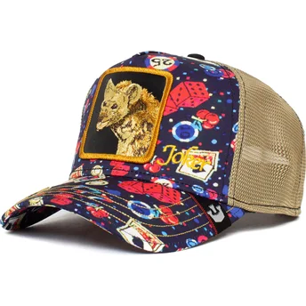 gorra-trucker-multicolor-hiena-joker-poker-face-casino-the-farm-fra-goorin-bros