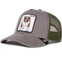 gorra-trucker-gra-og-gron-hund-bulldog-butch-wulbul-corduroy-the-farm-fra-goorin-bros