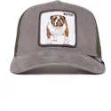 gorra-trucker-gra-og-gron-hund-bulldog-butch-wulbul-corduroy-the-farm-fra-goorin-bros