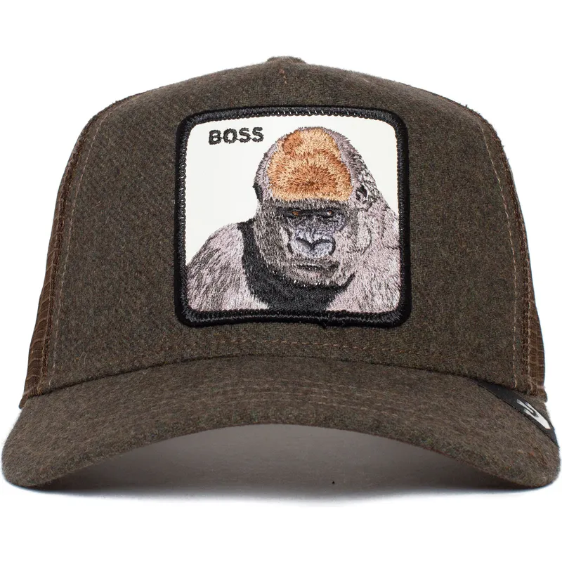 kasketter-buet-brun-snapback-the-farm-af-goorin-bros