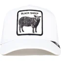 hvid-trucker-kasket-med-far-platinum-sheep-the-farm-fra-goorin-bros
