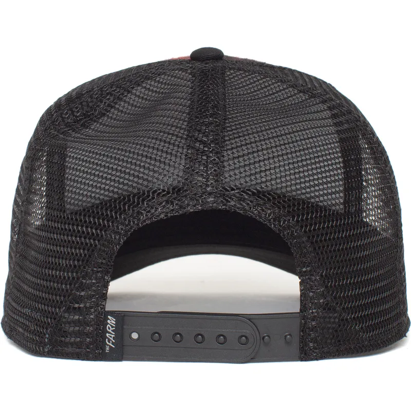 trucker-kasket-rod-og-sort-orn-freedom-ski-free-the-farm-fra-goorin-bros