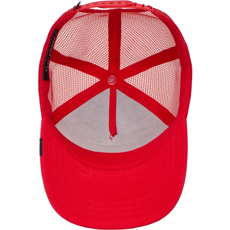 kasketter-buet-rod-snapback-til-barn-the-farm-af-goorin-bros