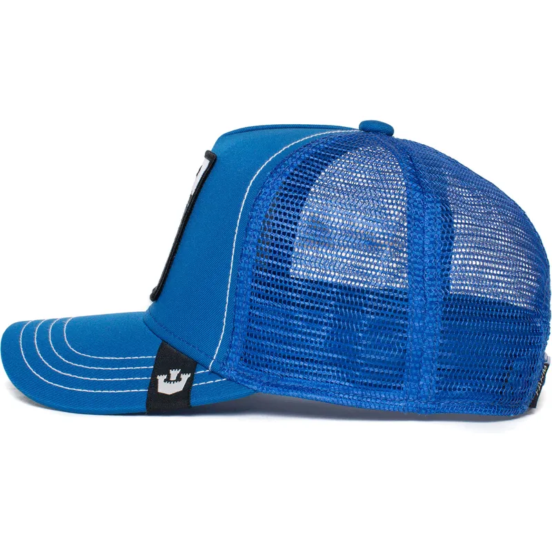 kasketter-buet-bla-snapback-til-barn-the-farm-af-goorin-bros