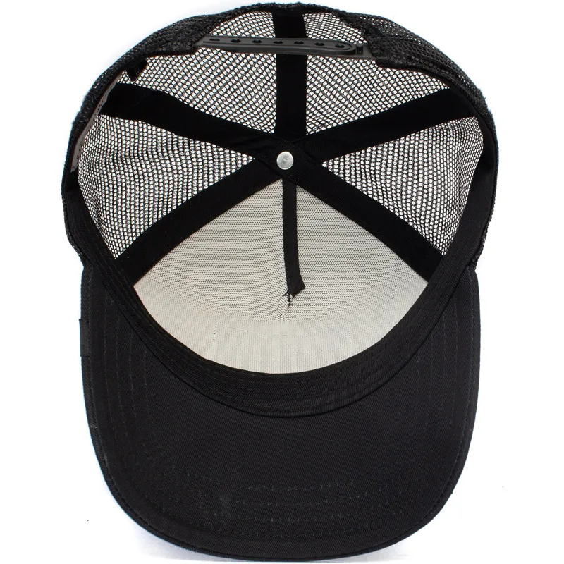 kasketter-buet-sort-snapback-til-barn-the-farm-af-goorin-bros