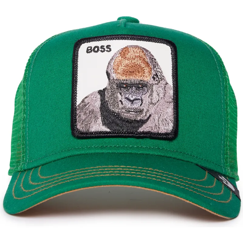 gorilla-boss-shot-caller-gron-trucker-kasket-til-dreng-the-farm-fra-goorin-bros