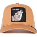 trucker-kasket-orange-ulv-lone-wolf-truckin-the-farm-fra-goorin-bros