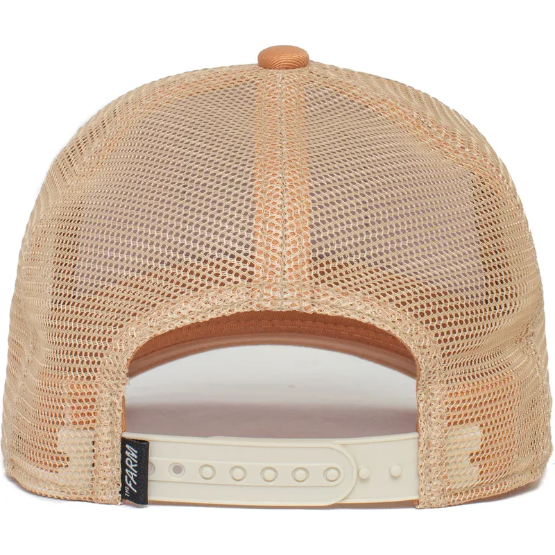 trucker-kasket-orange-ulv-lone-wolf-truckin-the-farm-fra-goorin-bros