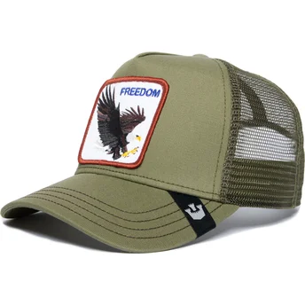 kasketter-buet-gron-snapback-the-farm-af-goorin-bros