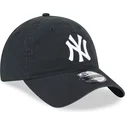 sort-justerbar-9twenty-league-essential-kasket-fra-new-york-yankees-mlb-fra-new-era