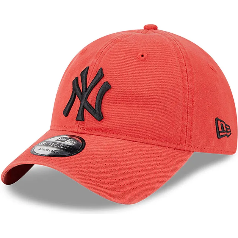 kasketter-buet-rod-justerbar-rem-negro-9twenty-league-essential-fra-new-york-yankees-mlb-af-new-era