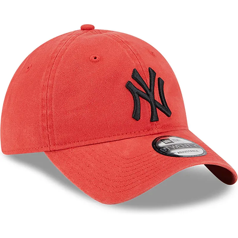 kasketter-buet-rod-justerbar-rem-negro-9twenty-league-essential-fra-new-york-yankees-mlb-af-new-era