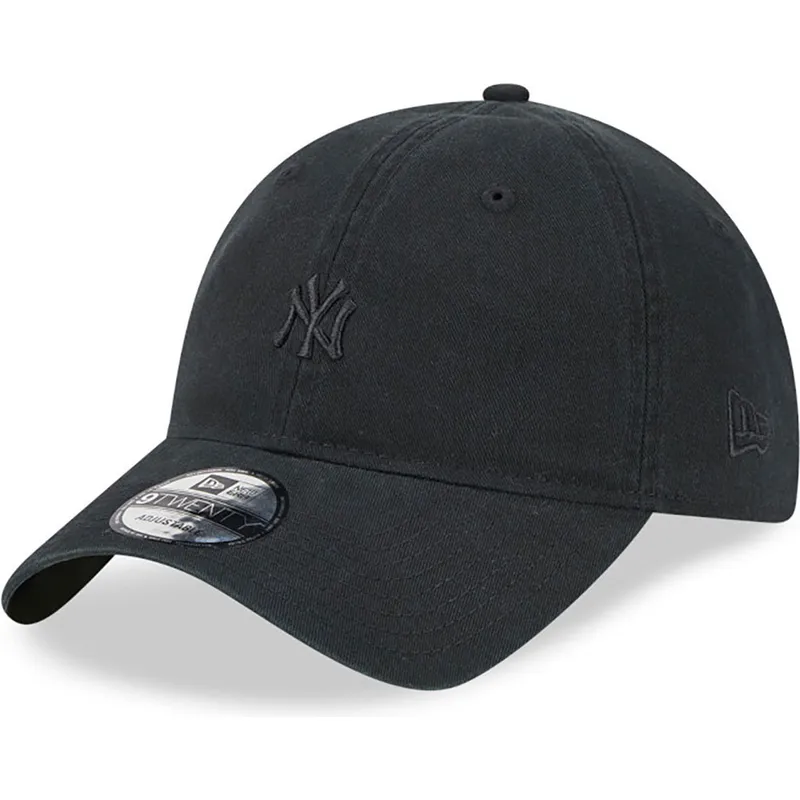kasketter-buet-sort-justerbar-rem-9twenty-mini-fra-new-york-yankees-mlb-af-new-era
