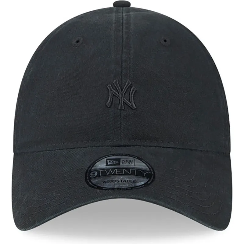 kasketter-buet-sort-justerbar-rem-9twenty-mini-fra-new-york-yankees-mlb-af-new-era