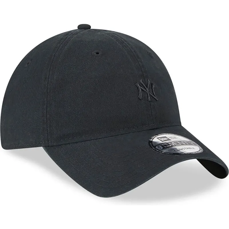 kasketter-buet-sort-justerbar-rem-9twenty-mini-fra-new-york-yankees-mlb-af-new-era