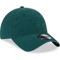 gron-justerbar-buet-kasket-med-gront-logo-9twenty-mini-logo-af-los-angeles-dodgers-mlb-fra-new-era