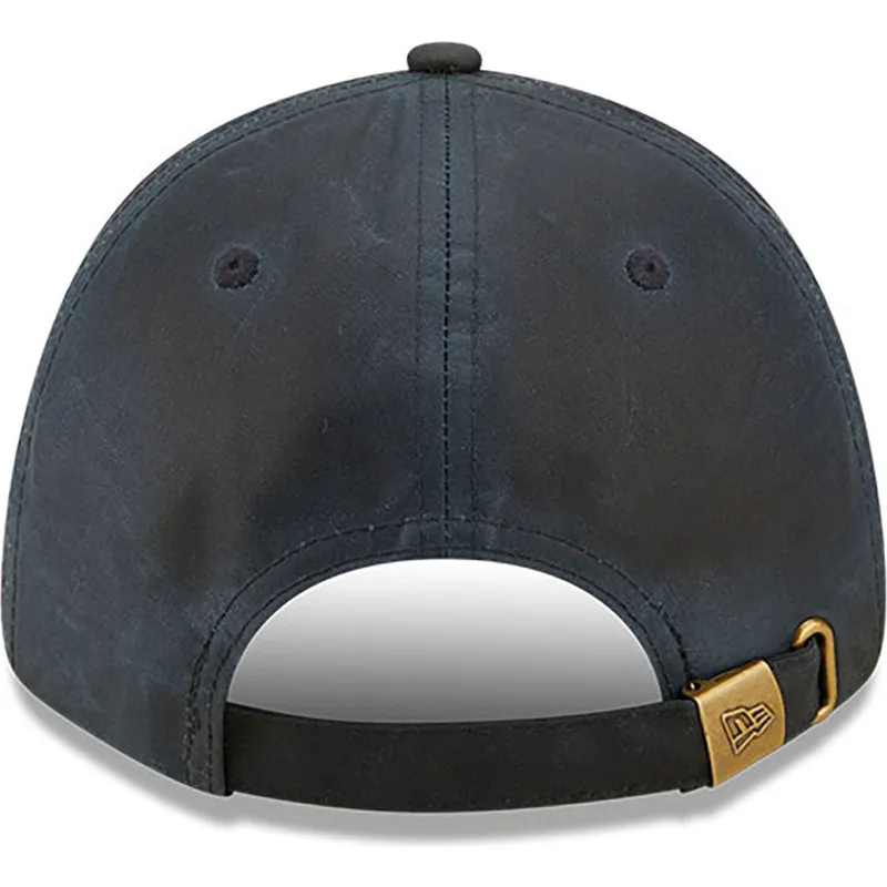 kasketter-buet-marinebla-justerbar-rem-9forty-millerain-fra-new-york-yankees-mlb-af-new-era