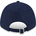 kasketter-buet-marinebla-justerbar-rem-9forty-essential-melton-wool-fra-new-york-yankees-mlb-af-new-era