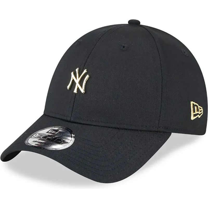 kasketter-buet-sort-justerbar-rem-9forty-pin-fra-new-york-yankees-mlb-af-new-era