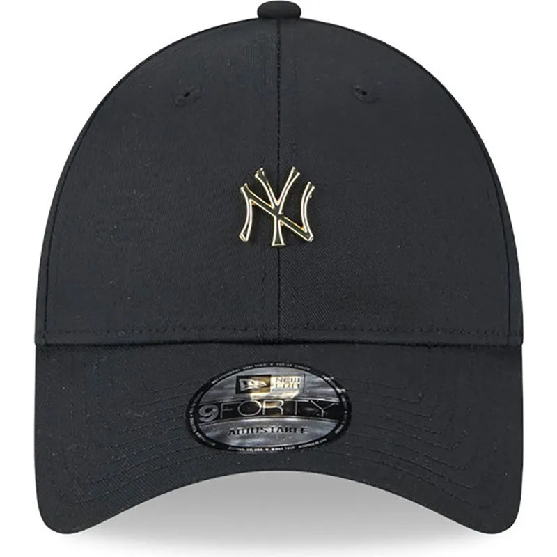 kasketter-buet-sort-justerbar-rem-9forty-pin-fra-new-york-yankees-mlb-af-new-era