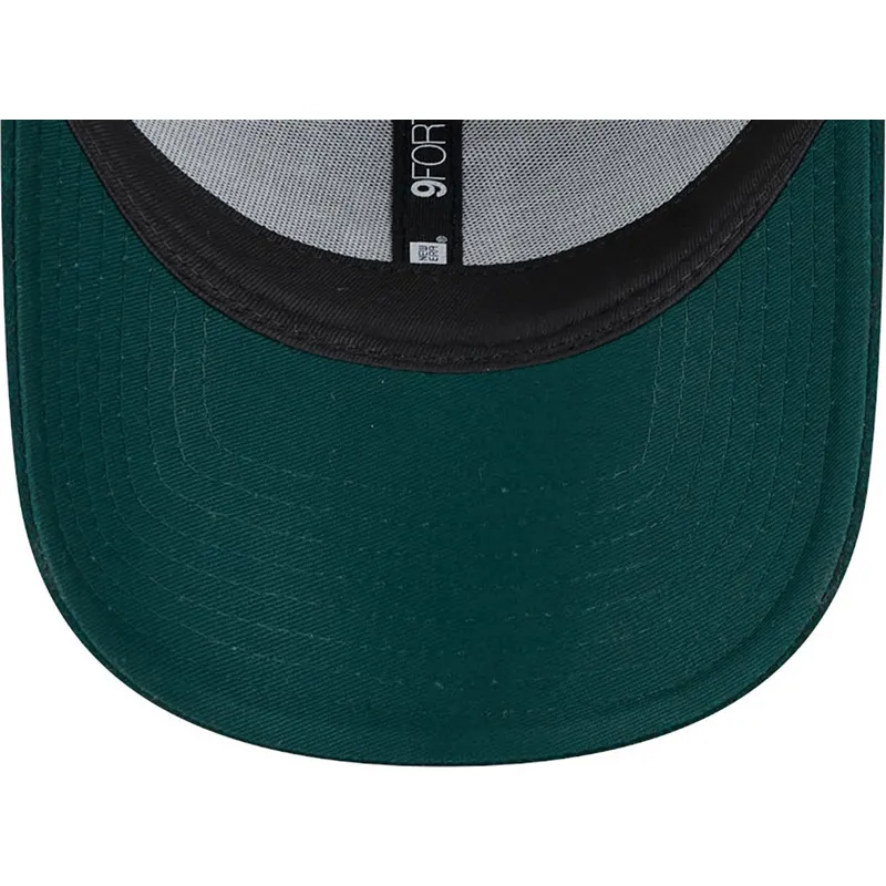 kasketter-buet-gron-justerbar-rem-9forty-essential-melton-wool-fra-los-angeles-dodgers-mlb-af-new-era