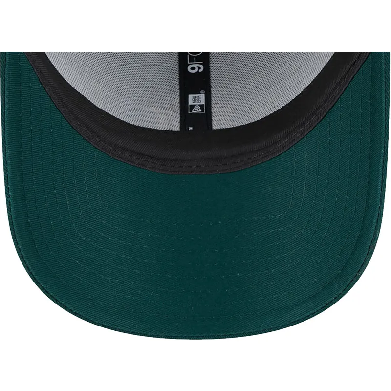 kasketter-buet-gron-justerbar-rem-9forty-check-infill-fra-new-york-yankees-mlb-af-new-era