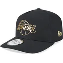 kasketter-buet-sort-snapback-a-frame-foil-pack-fra-los-angeles-lakers-nba-af-new-era