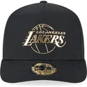 new-era-los-angeles-lakers-nba-a-frame-foil-pack-sort-buet-snapback-kasket