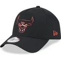 chicago-bulls-nba-new-era-a-frame-foil-pack-sort-buet-snapback-kasket