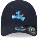 new-era-9forty-repreve-justerbar-marinebla-kasket-med-dinosaur-til-drenge