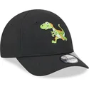 gorra-curva-sort-justerbar-til-dreng-dinosaur-9forty-repreve-fra-new-era