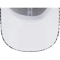 new-era-new-york-yankees-mlb-9forty-houndstooth-sort-og-hvid-justerbar-kvindekasket