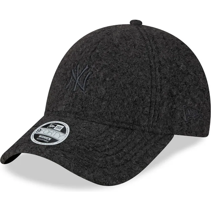 kasketter-buet-sort-justerbar-rem-9forty-hypertexture-fra-new-york-yankees-mlb-af-new-era