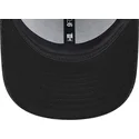 new-era-new-york-yankees-mlb-9forty-hypertexture-sort-justerbar-kvindekasket-med-sort-logo