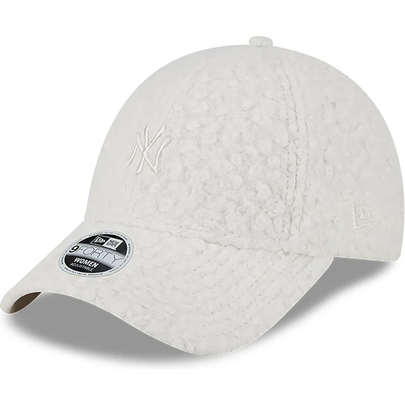 kasketter-buet-beige-justerbar-rem-9forty-hypertexture-fra-new-york-yankees-mlb-af-new-era kasketter-buet-beige-justerbar-rem-9forty-hypertexture-fra-new-york-yankees-mlb-af-new-era