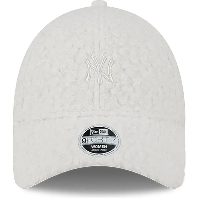 kasketter-buet-beige-justerbar-rem-9forty-hypertexture-fra-new-york-yankees-mlb-af-new-era kasketter-buet-beige-justerbar-rem-9forty-hypertexture-fra-new-york-yankees-mlb-af-new-era