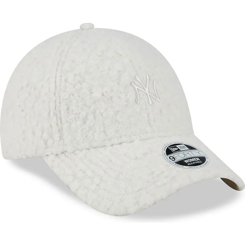 kasketter-buet-beige-justerbar-rem-9forty-hypertexture-fra-new-york-yankees-mlb-af-new-era kasketter-buet-beige-justerbar-rem-9forty-hypertexture-fra-new-york-yankees-mlb-af-new-era