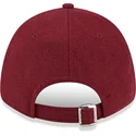 kasketter-buet-rod-justerbar-rem-9forty-essential-melton-wool-fra-new-york-yankees-mlb-af-new-era