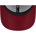 kasketter-buet-rod-justerbar-rem-9forty-essential-melton-wool-fra-new-york-yankees-mlb-af-new-era