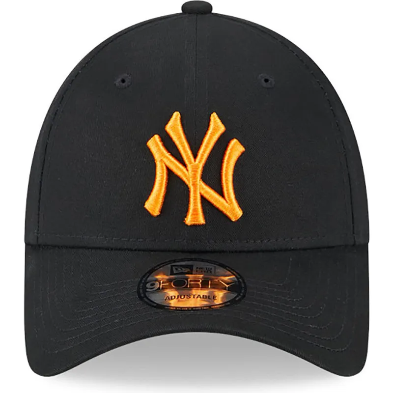 kasketter-buet-sort-justerbar-rem-9forty-league-essential-fra-new-york-yankees-mlb-af-new-era